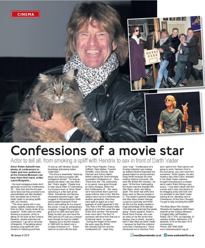 The Lambeth & Southwark Weekender