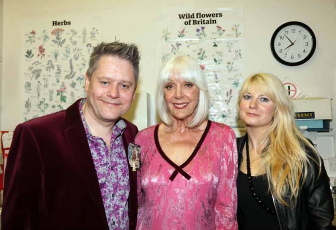 Stuart Morriss, Aimi Macdonald & Jen Morriss @ The Cinema Museum on the 7th May 2015