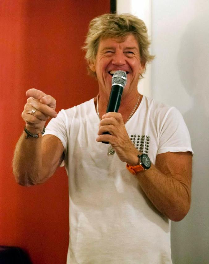 The cheeky chappie during Ask Askwith - June 2015