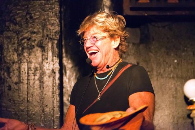 Having a giggle with Robin Askwith