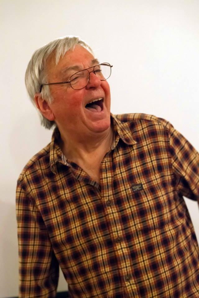 Misty Moon's Honorary Patron David Barry aka Frankie Abbott during an evening at Misty Moon.