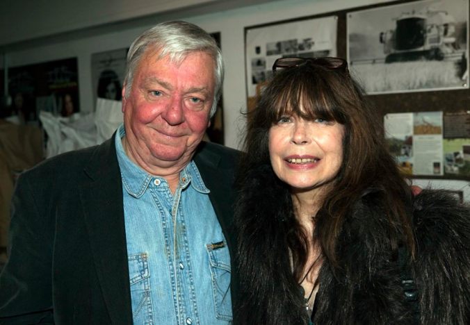 David Barry and Penny Spencer the original Sharon in Please Sir!