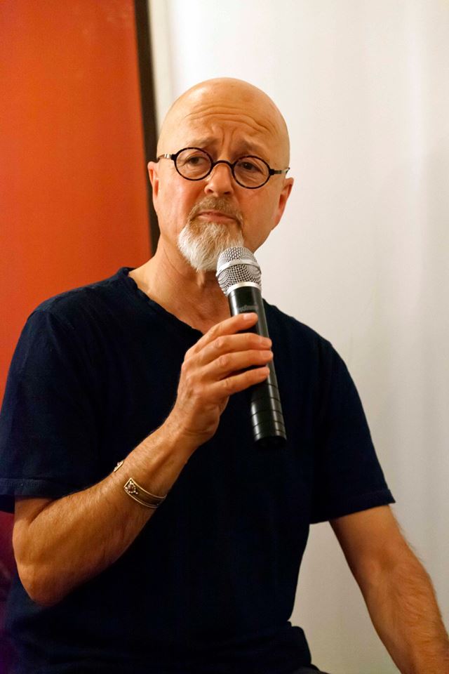 David Charkham during the Q&A