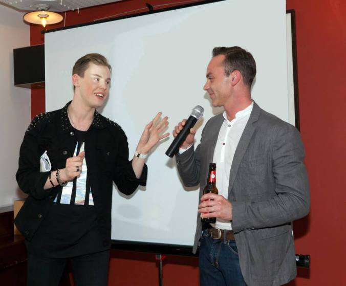 Daniel Brocklebank and Chris Collins