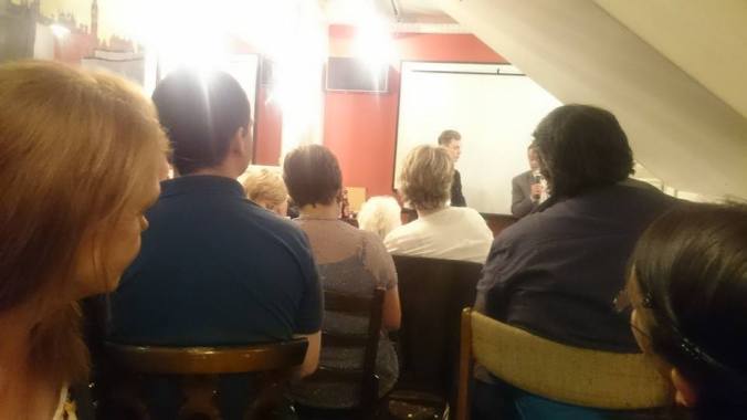 A full house for Daniel Brocklebank for the 1st anniversary at FlatPlanet