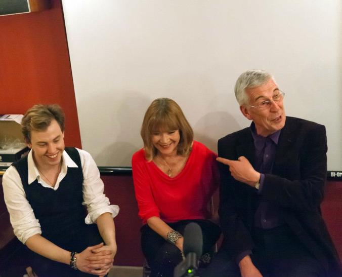 Laughter during the Q&A