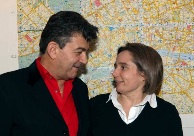 John Altman & The Lady On The Throne At FlatPlanet Karen Webb