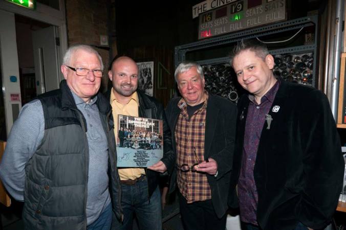 Peter Cleall, a Please Sir! fan, David Barry and The Curator