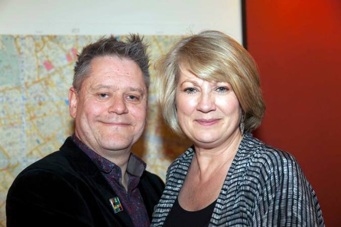 The Curator and Tracey Childs