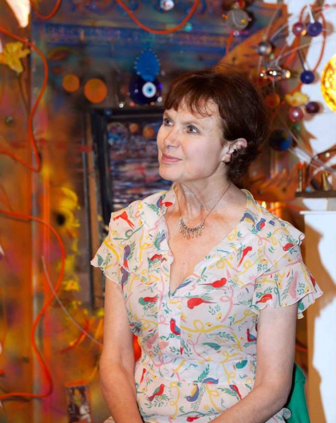 Madeline Smith at a retrospective for Theatre Of Blood