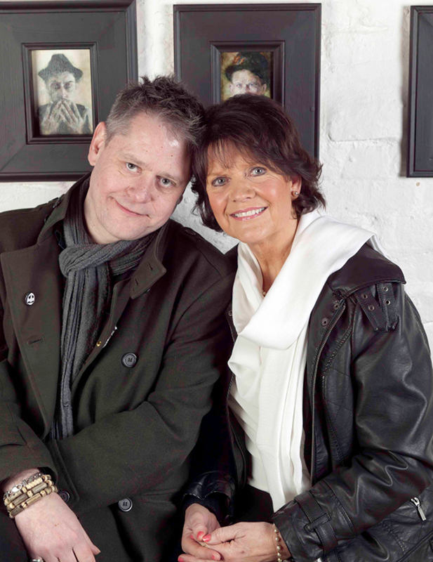 Sally Geeson and Stuart Morriss