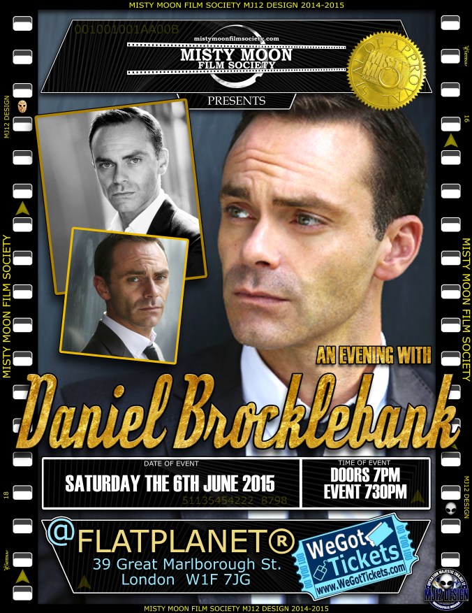 An Evening With Daniel Brocklebank. Click The Link For Tickets http://www.wegottickets.com/event/314667
