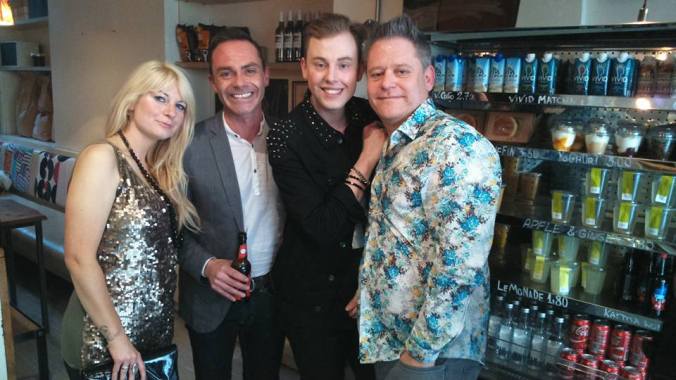 Daniel Brocklebank and The Misty Moon Family, Stuart, Jen & Chris