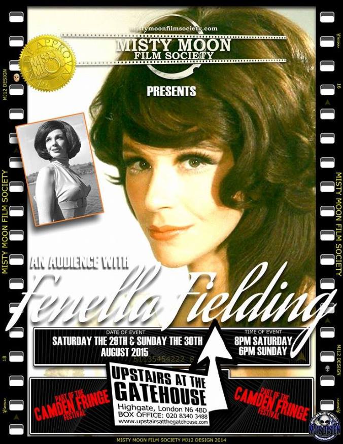 An Audience With Fenella Fielding. With Special Guest MC Simon Sheridan. For Tickets Click The Link: http://www.camdenfringe.com/detailact.php?acts_id=313