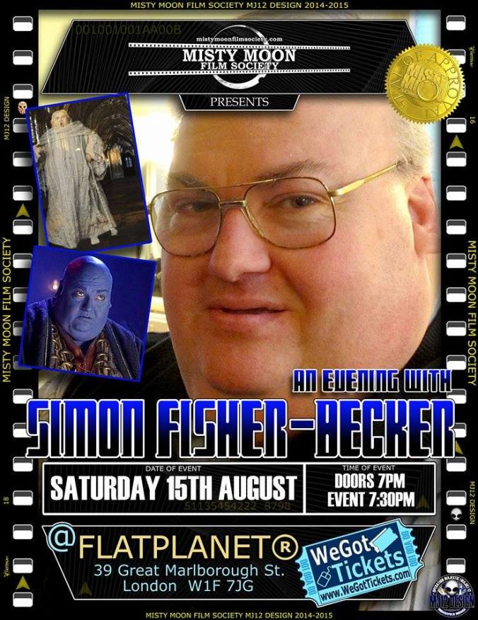 An Evening With Simon Fisher-Becker. Please click the link for tickets http://www.wegottickets.com/event/316495