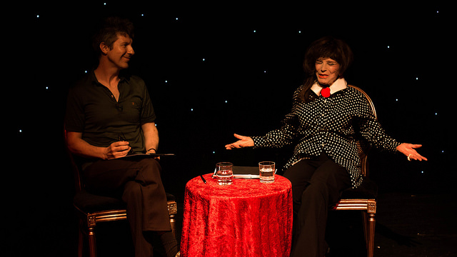 During the Q&A with Simon McKay and Fenella Fielding