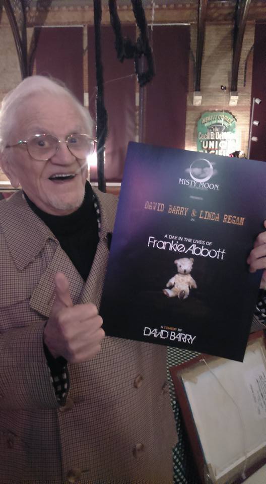 Monster legend Paul Stockman aka Konga, giving FA the thumbs up