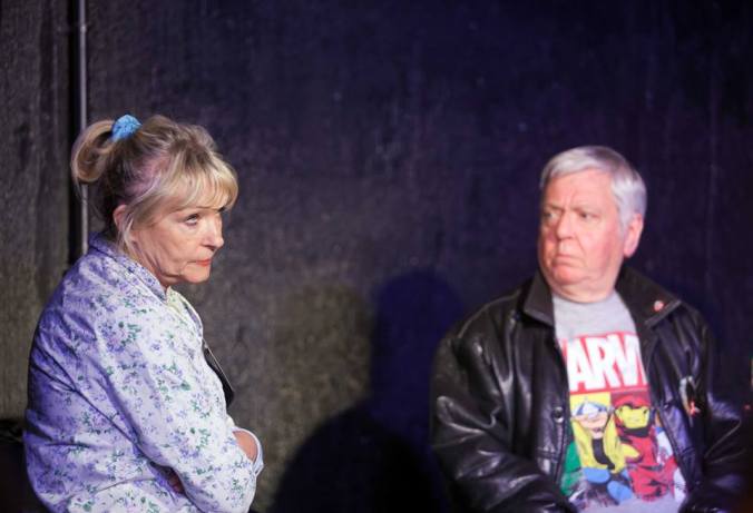 Marion looking frustrated 